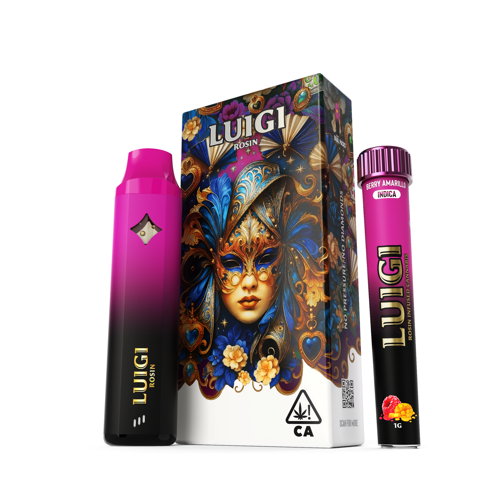 luigi live rosin disposable