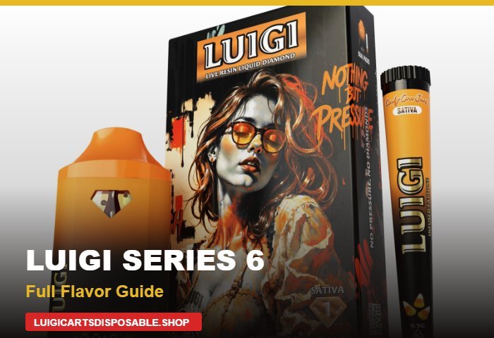 LUIGI SERIES 6 Full Flavor Guide | Luigi Carts